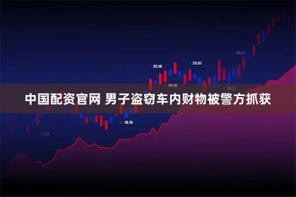 中国配资官网 男子盗窃车内财物被警方抓获